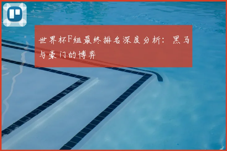 世界杯F组最终排名深度分析：黑马与豪门的博弈
