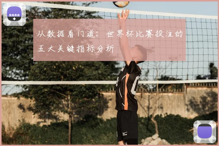 从数据看门道：世界杯比赛投注的五大关键指标分析