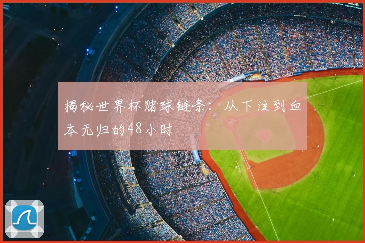 揭秘世界杯赌球链条：从下注到血本无归的48小时